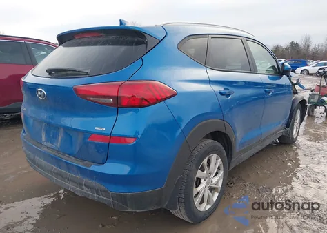 2021 Hyundai Tucson Value z USA, uszkodzony, nr VIN KM8J3CA48MU294238